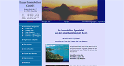 Desktop Screenshot of bayerimmobilien.de